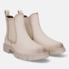 Boots BAGATT INDIA | Fiona Offwhite Leather Chelsea Boots