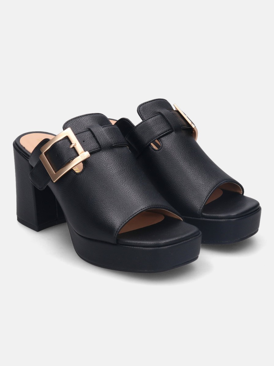 Heels BAGATT INDIA | Cesena Black Block Heels