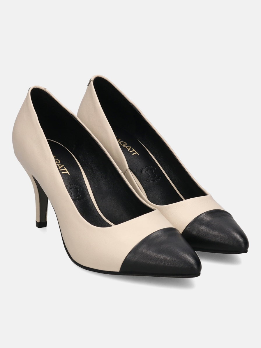 Heels BAGATT INDIA | Jemila Offwhite Pumps