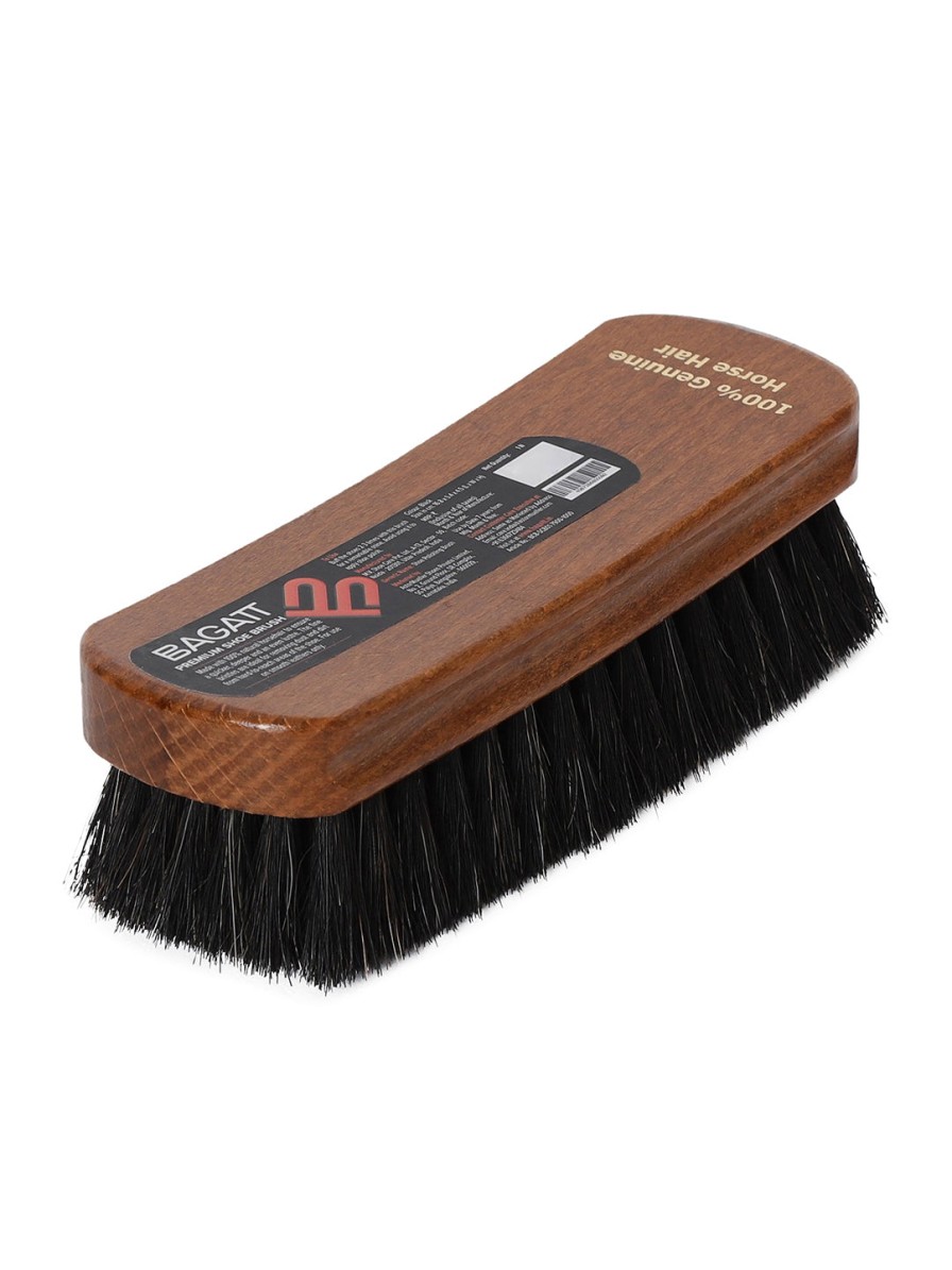 Shoe Care Accessories BAGATT INDIA | Bagatt Black Premium Shoe Brush