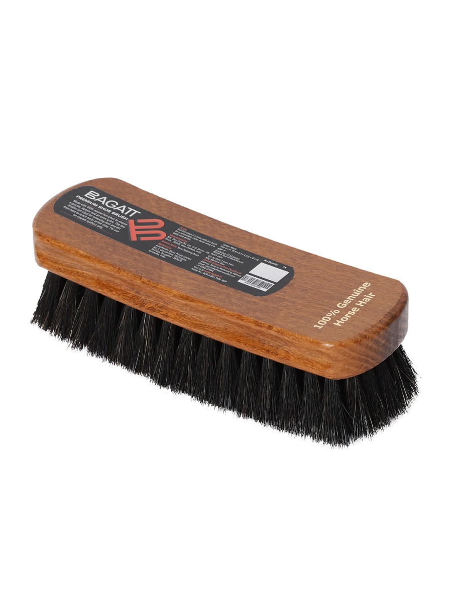 Shoe Care Accessories BAGATT INDIA | Bagatt Black Premium Shoe Brush