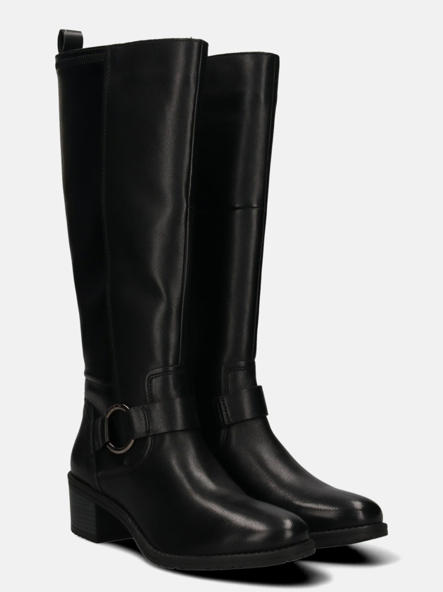 Boots BAGATT INDIA | Ruby Black Knee Boot