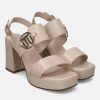 Heels BAGATT INDIA | Cesena Beige Back Strap Heels