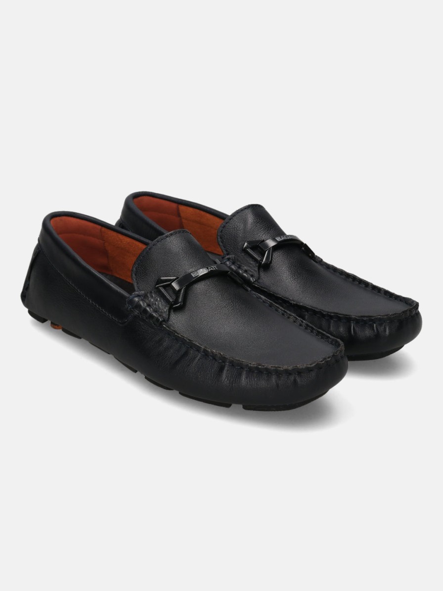 Casual Loafers BAGATT INDIA | Hexa Dark Blue Driver Shoes