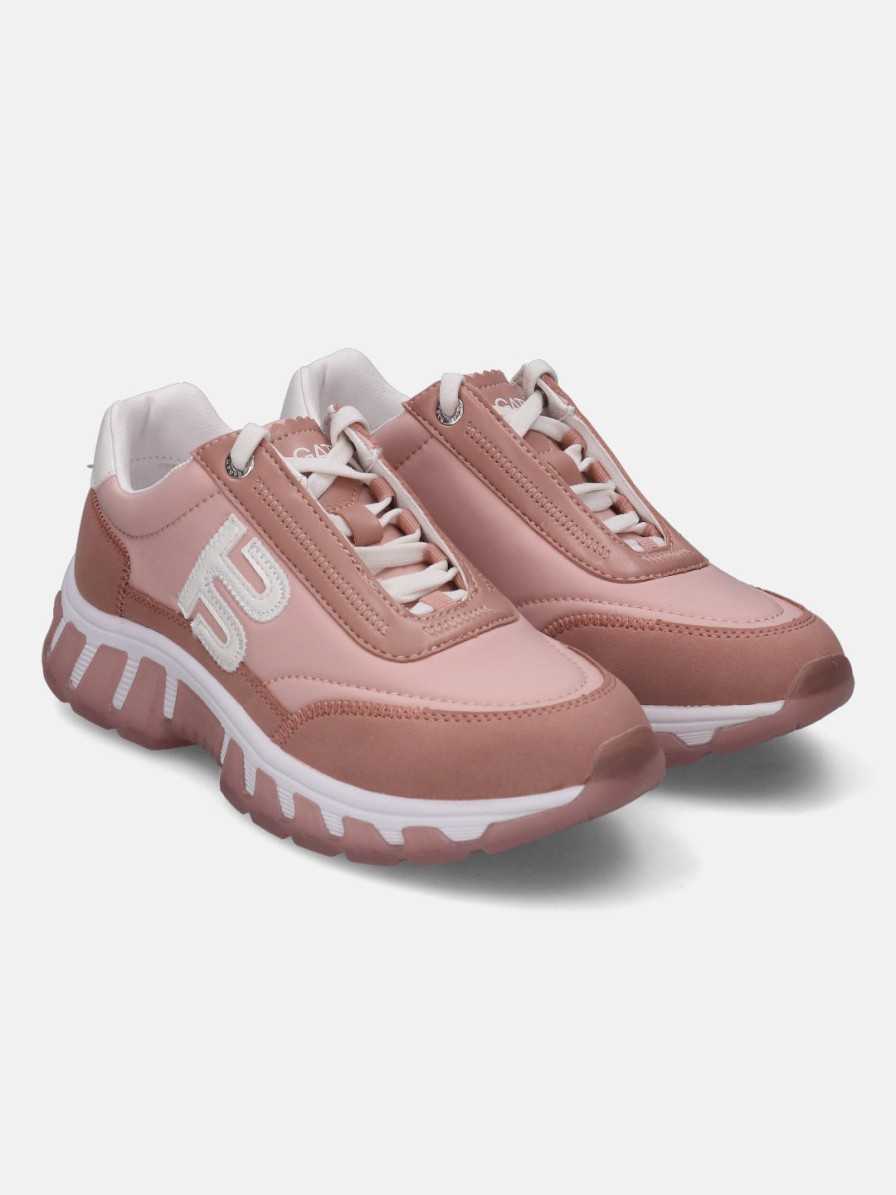 Sneakers BAGATT INDIA | Chi Nude Pink & White Chunky Sneakers