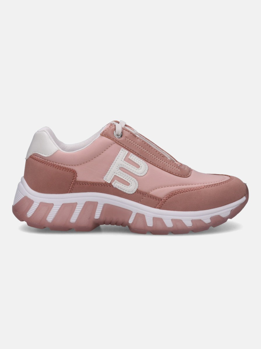 Sneakers BAGATT INDIA | Chi Nude Pink & White Chunky Sneakers