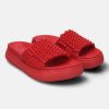 Sandals BAGATT INDIA | Dalia Red Flatform Sandals