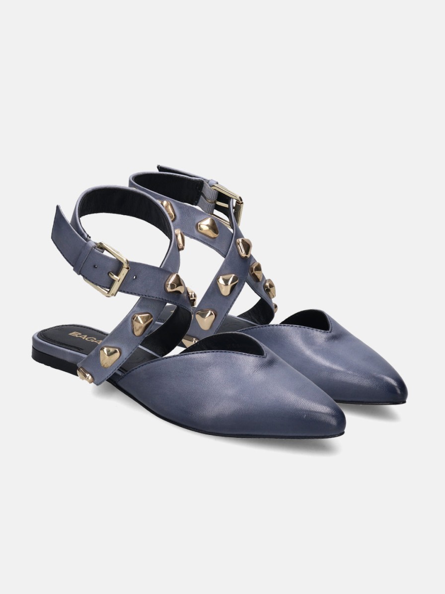 Sandals BAGATT INDIA | Tabea Blue Flat Sandals