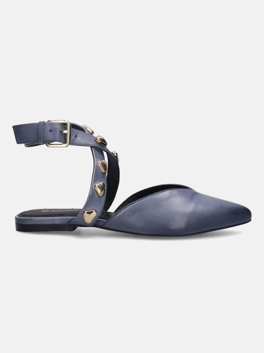 Sandals BAGATT INDIA | Tabea Blue Flat Sandals