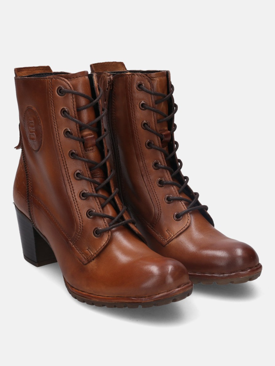 Boots BAGATT INDIA | Cathy Evo Cognac Ankle Boots