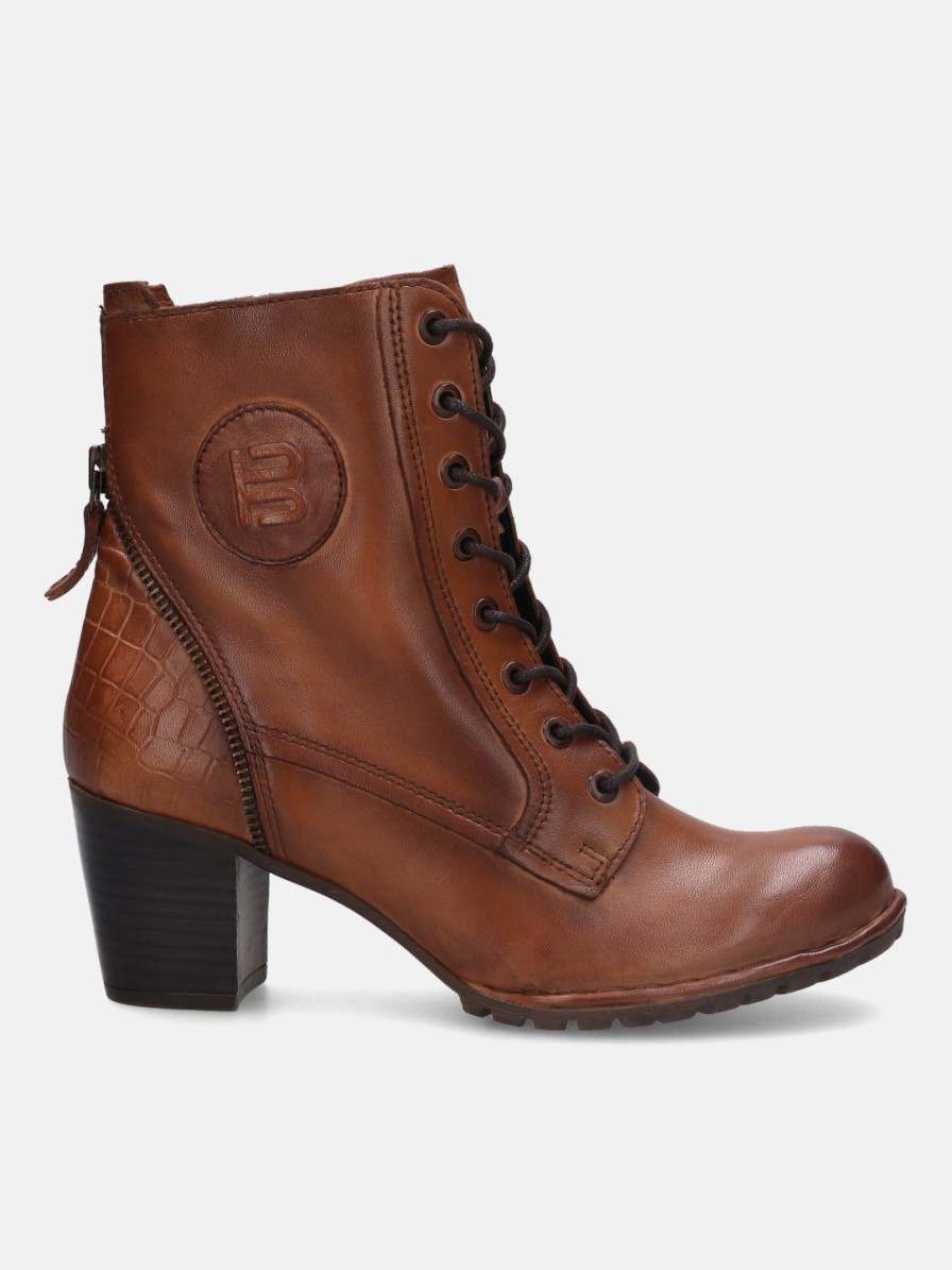 Boots BAGATT INDIA | Cathy Evo Cognac Ankle Boots