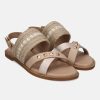 Sandals BAGATT INDIA | Goldy Beige Back Strap Sandals