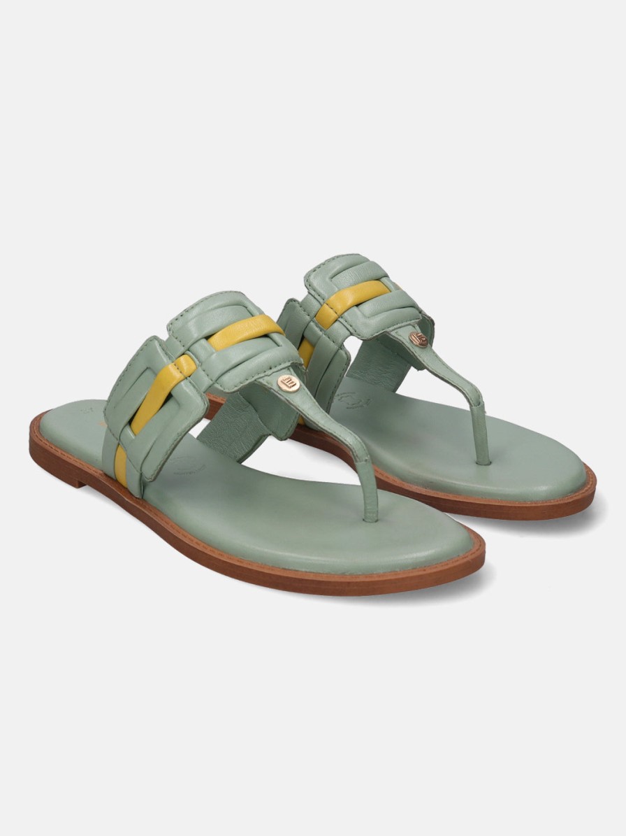 Sandals BAGATT INDIA | Goldy Light Green Sandals