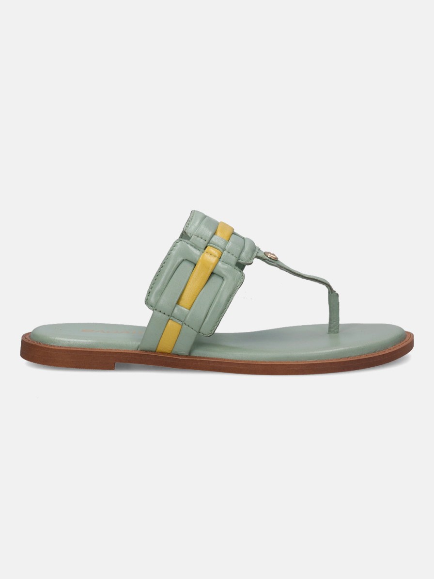 Sandals BAGATT INDIA | Goldy Light Green Sandals