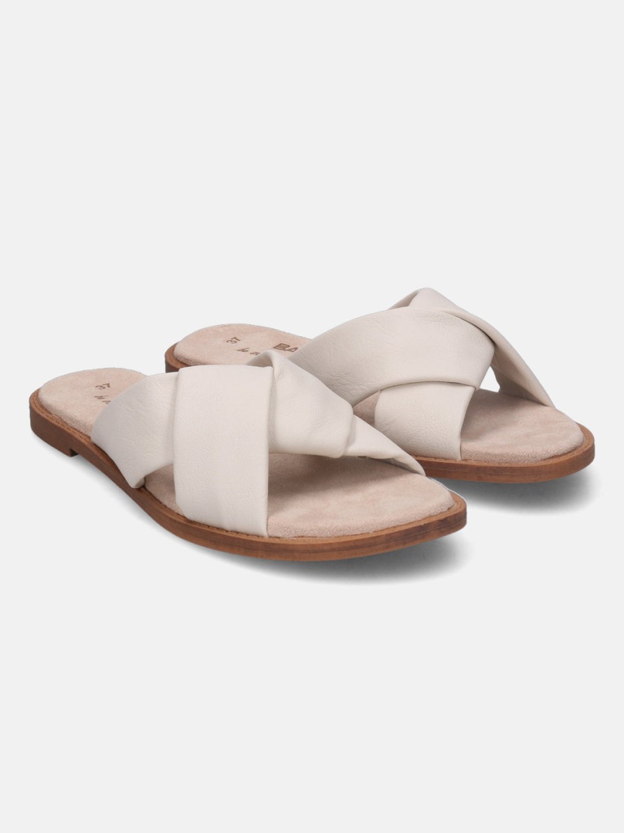 Sandals BAGATT INDIA | Goldy Beige Flat Sandals