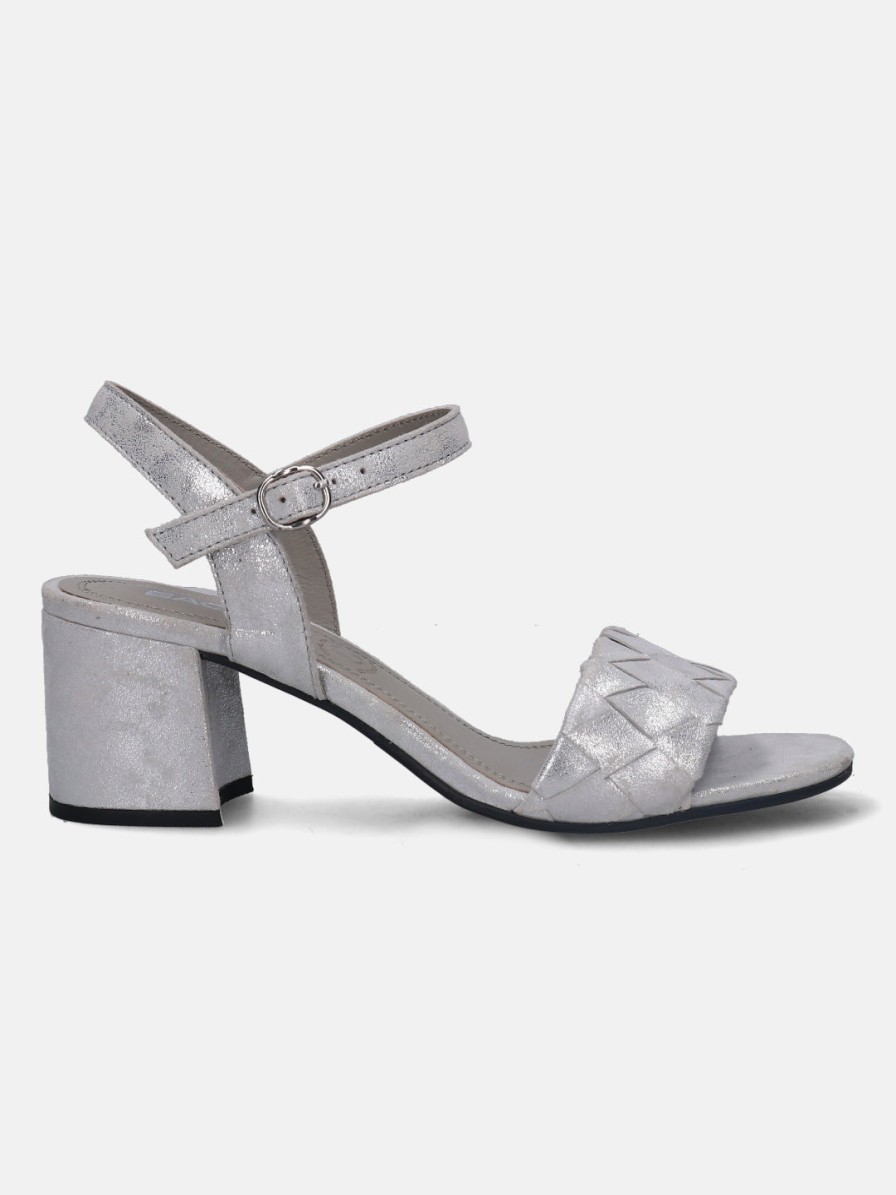 Heels BAGATT INDIA | Vaiana Silver Block Heels