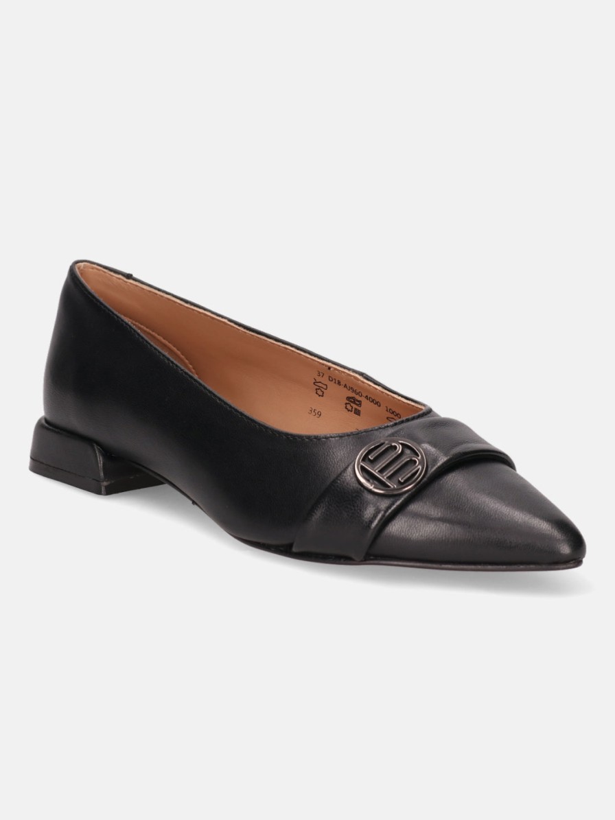 Casual Loafers BAGATT INDIA | Genevi Black Ballerinas