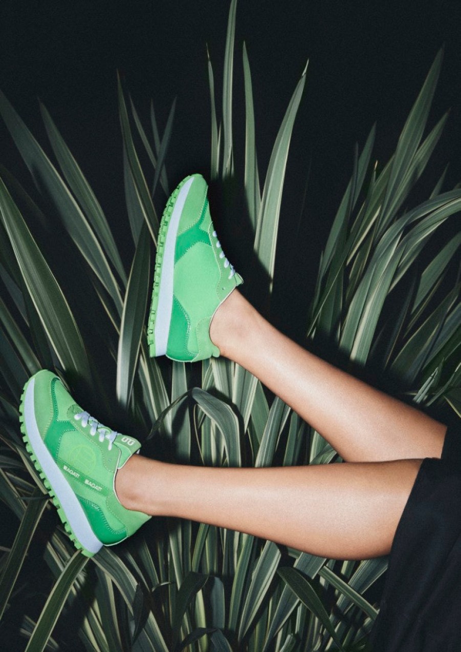 Sneakers BAGATT INDIA | Siena Green Sneakers