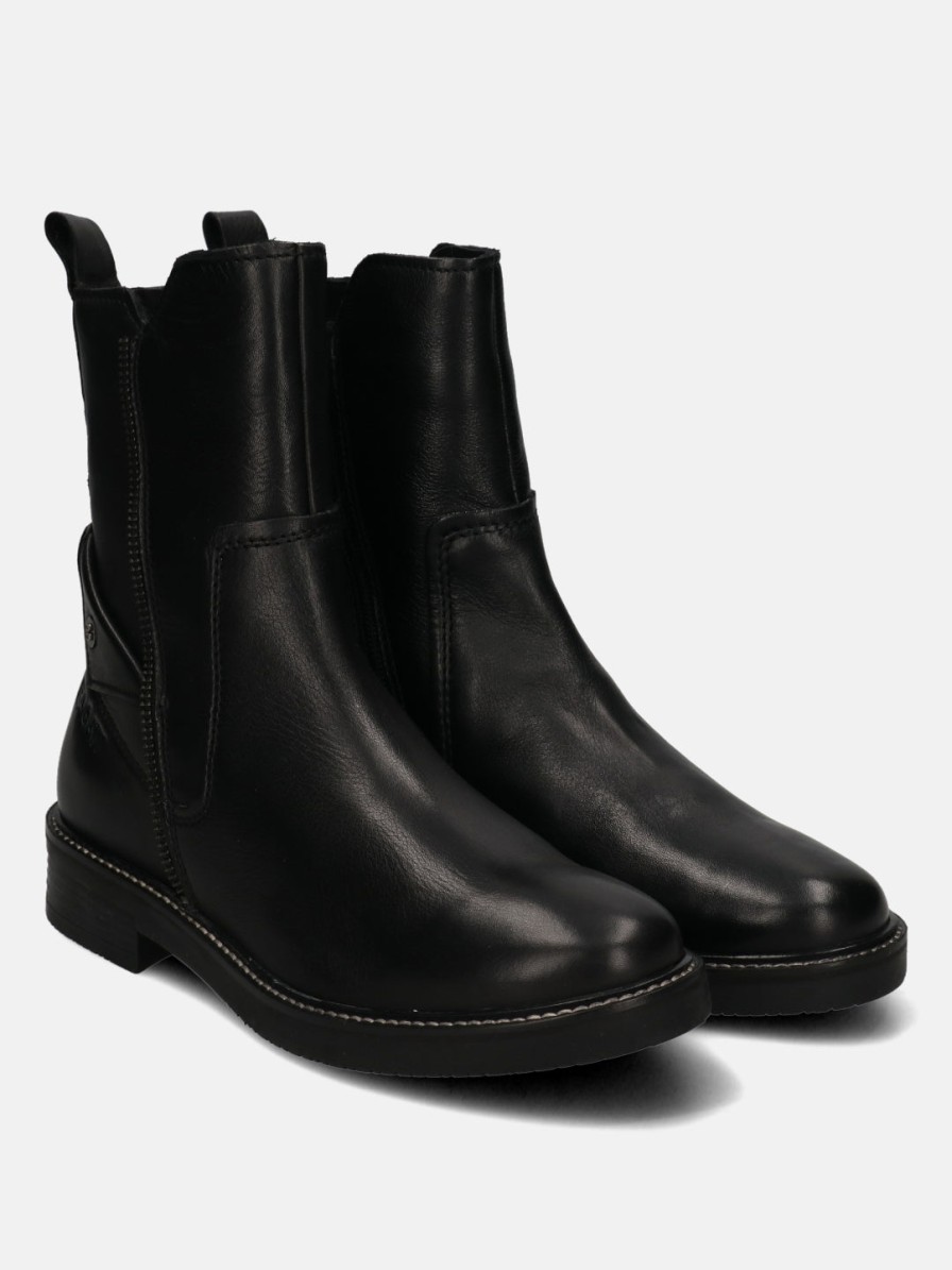 Boots BAGATT INDIA | Zina Black Ankle Boots