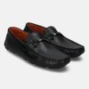 Casual Loafers BAGATT INDIA | Hexa Black Driver Shoes