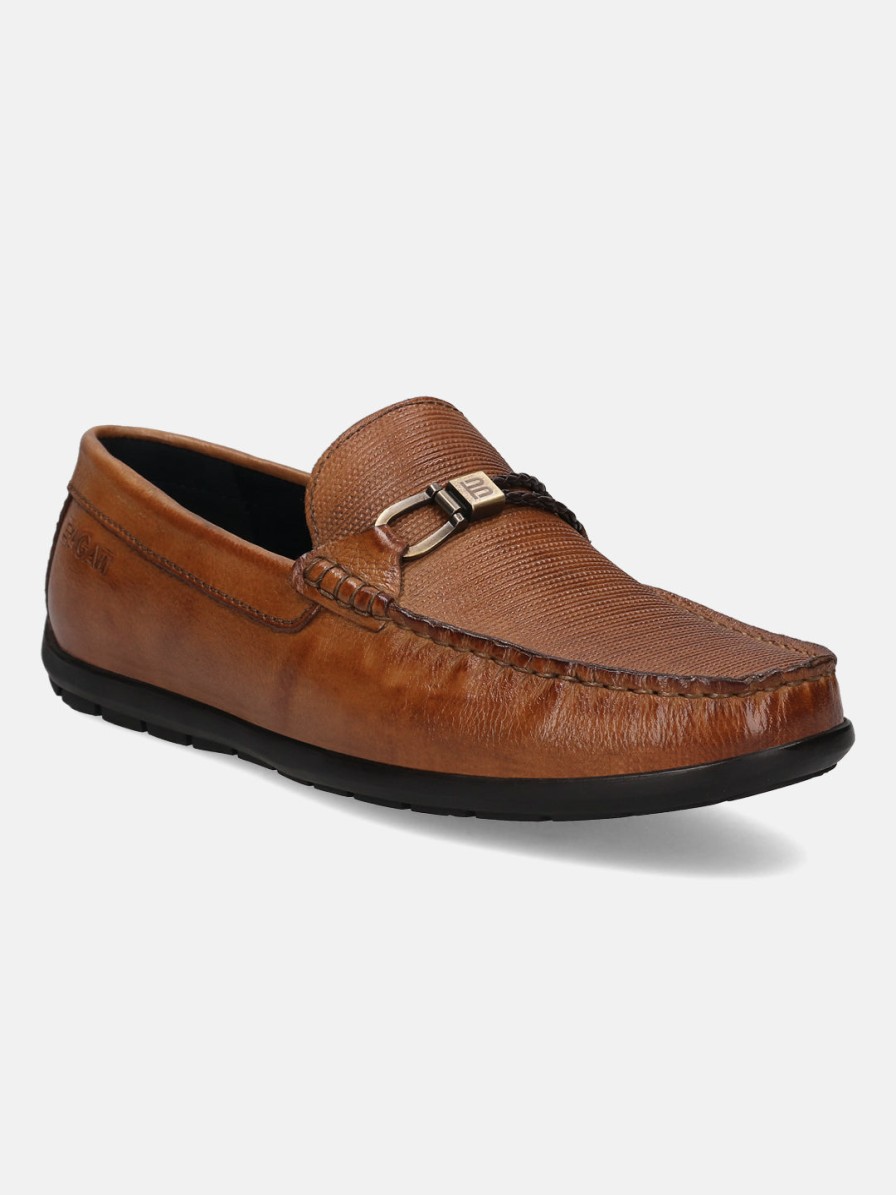 Casual Loafers BAGATT INDIA | Xline Cognac Driver Shoes